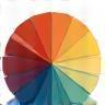 Color palette harmony icon